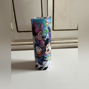New 20-oz tumbler cup Mickey Mouse, Goofy, Pluto & friends in a musical theme.